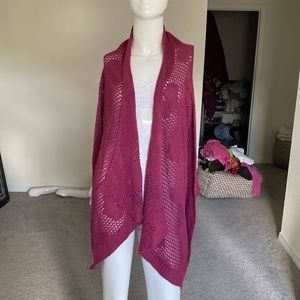 COPPER KEY OPEN CARDIGAN TOP SIZE S MSRP $34.00 NWT